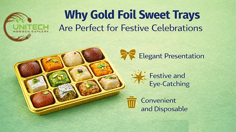 Why Gold Foil Sweet Trays Are Perfect for Festive Celebrations