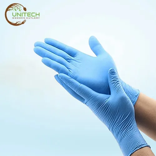 Blue Disposable PE Gloves